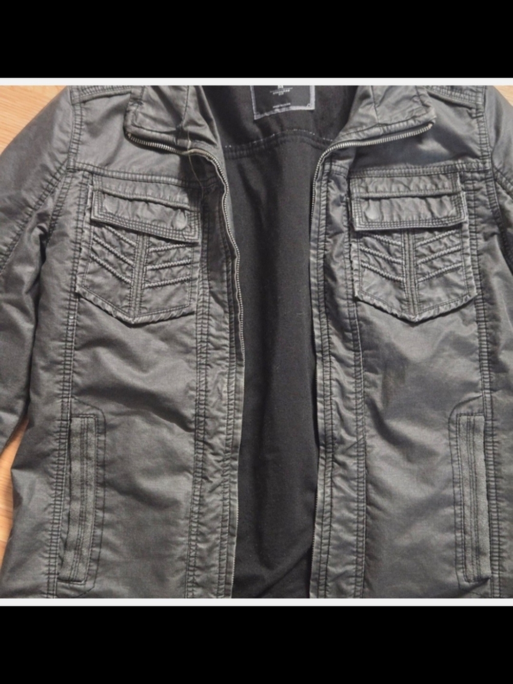 Men's Black BUCKLE Utility Jacket (Read Description) - Picture 3 of 5